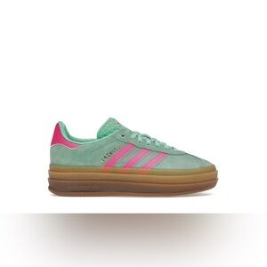 adidas gazelle bold pulse mint pink